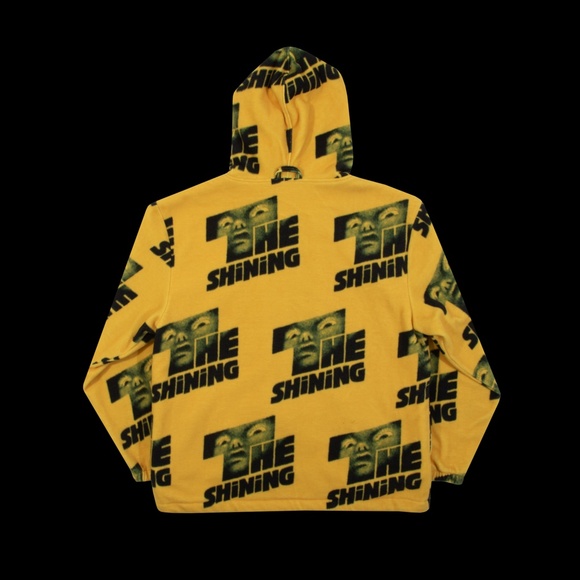 DUMBGOOD x THE SHINING Repeat Logo Zip Up Polar Fleece Hoodie Kubrick Collection - Picture 14 of 16